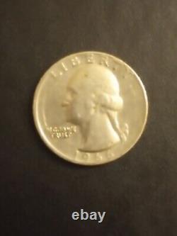 1966 Liberty Quarter Dollar US Coin No Mint Mark Rare Good Condition Mint error