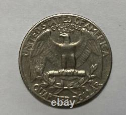 1966 Liberty Quarter Dollar US Coin No Mint Mark Rare Good Condition Mint error