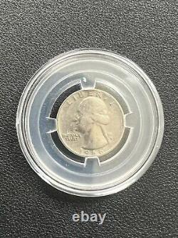 1966 Liberty Quarter Dollar US Coin No Mint Mark Rare Mint Error