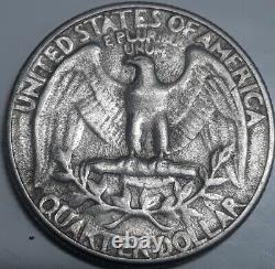 1966 Liberty Quarter Dollar US Coin No Mint Mark/Reverse Error Great Condition