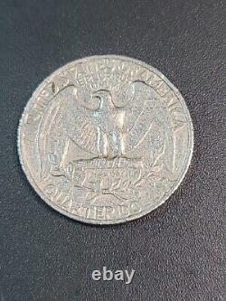1966 Liberty Quarter Dollar US Coin No Mint Mark/word Error Great Condition