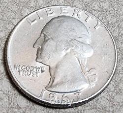 1967 Quarter No Mint Mark VERY RARE error