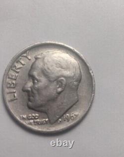 1967 dime no mint mark rare