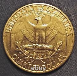 1968 P Washington Quarter No Mint Mark Rare Cracking & DDO/DDR Errors