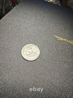 1968 Quarter Silver No Mint Mark With Errors United Overlap
