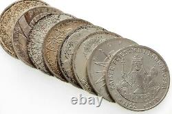 1972-1990 Germany Silver 10 Mark in BU, Coins Lot of 8