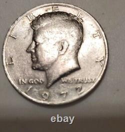 1972 United States No Mint Mark Kennedy Half Dollar