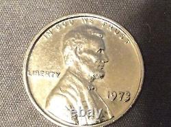 1973 lincolnno mint mark, silver tone, SEE PICTURES