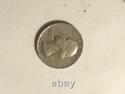 1977 Quarter Rare No Mint Mark Good Condition
