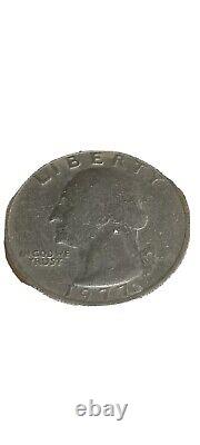 1977 Rare Quarter No Mint Mark, Uncertified 1977
