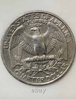1977 Rare Quarter No Mint Mark, Uncertified 1977