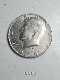 1978 kennedy half dollar No mint mark error