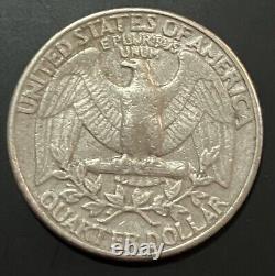 1980 D Liberty Quarter Filled Mint Mark
