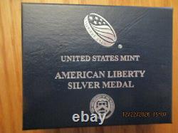 2016 United States Mint American Silver Medal S Mint Mark 1 Troy Ounce Silver