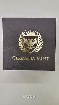2019 Germania Mint PROOF. 9999 silver 5 Mark in OGP #261