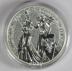 2019 Germania Mint Silver 2 oz The Allegories Britannia & Germania 10 Mark COA