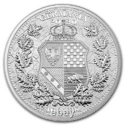 2020 Germania Mint 10Mark 2oz Silver Allegories Italia & Germania