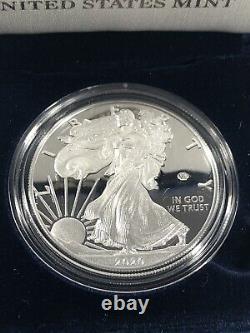 2020 W Proof American Silver Eagle V75 Privy Mark Mint Packaging