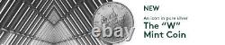 2021 CANADA $5 W Winnipeg Mint Mark Silver Maple Leaf 1oz Pure Silver Coin SML
