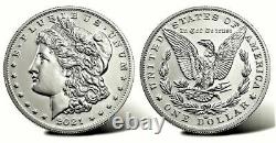 2021 CC MORGAN SILVER DOLLAR WITH CC PRIVY MARK In Hand & Ready To Ship MINT