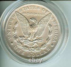 2021-CC Morgan Silver Dollar with CC Privy Mint Mark 21XC Carson City