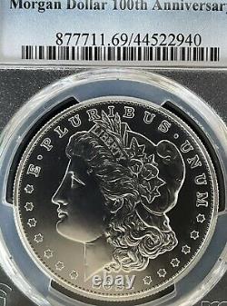 2021-D PCGS MS69 Morgan $ 100th Anniversary (D) Mint Mark