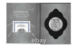 2021 Germania 2 oz. 999.9 10 Mark Silver BU Mintage of 2500 Pieces