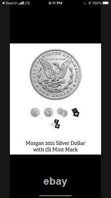 2021 Morgan Dollar Set D & S Mint Mark PreOrder Confirmed