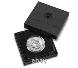 2021 Morgan Silver Dollar, Philadelphia (no mint mark) with Box and Certificate
