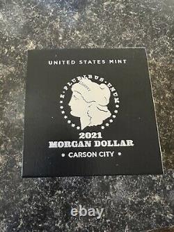 2021 Morgan Silver Dollar with CC Privy Mark 21XC CONFIRMED US MINT SHIPS NOW