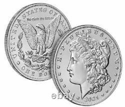 2021 Morgan Silver Dollar with CC Privy Mark 21XC US MINT IN HAND