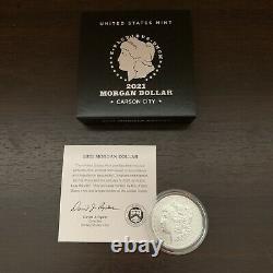 2021 Morgan Silver Dollar with CC Privy Mark 21XC US MINT IN HAND