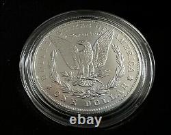 2021 Morgan Silver Dollar with CC Privy Mark 21XC US Mint Box COA