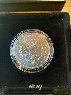 2021 Morgan Silver Dollar with CC Privy Mint Mark Carson City