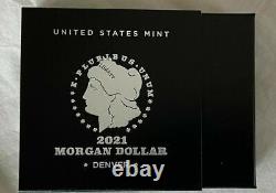 2021 Morgan Silver Dollar with D Mint Mark IN HAND & READY TO SHIP (21XG)