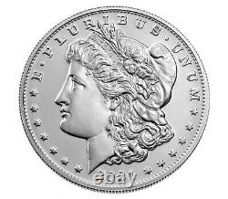 2021 Morgan Silver Dollar with D Mint Mark OGP with COA Denver 21XG