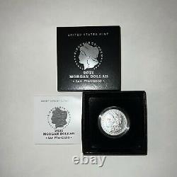 2021 Morgan Silver Dollar with S Privy Mark 21XF US Mint Box COA In Hand
