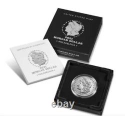 2021 P Morgan Silver Dollar Philadelphia Mint Mark FREE SHIPPING