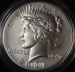 2021-P Peace Silver Dollar Philadelphia Privy Mark, U. S Mint OGP W-COA Last One
