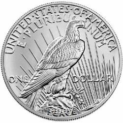2021 Peace Silver Dollar Minted in Philadelphia no Mint Mark COA/OGP PRESALE