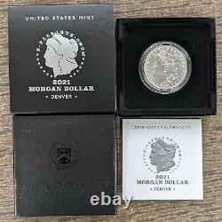 2021 US Mint Silver Morgan Dollar Denver with D Privy Mark (21XG)
