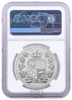 2022 Germania Mint 1oz Silver Allegories Germania & Polonia 5 Mark Medal MS70 FR