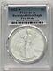 2022 W Burnished Silver Eagle With W Mint Mark First Strike Pcgs Ms70/sp70