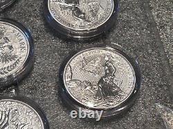 2023 5 MARK Lady Germania 1 Oz 9999 SILVER Germania Mint Lot of 20