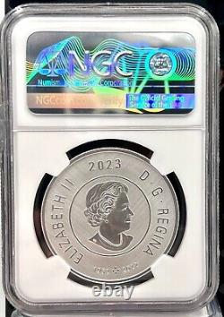 2023 Canada $2 W Mint Mark Polar Bear 1 oz. 9999 Silver Coin NGC SP 70