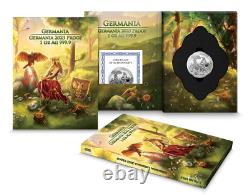 2023 Germania 5 Mark 1 oz 999 Silver Proof Coin Mint Blisterpack Capsule + COA