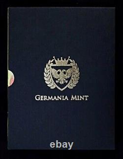 2023 Germania Mint Silver 2 oz BU 10 Mark. 9999 With Blisterpack & COA