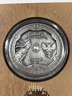 2023 Germania Mint Valkyries Ostara 2 oz Colorized 10 Mark Silver Coin
