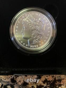 3! Morgan 2021 Silver Dollar with (P) Philadelphia Mint Mark Coin. SEALED