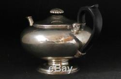 Antique Solid Silver German Tea Pot Teapot 13 Lot Mark c. Mid-1800s